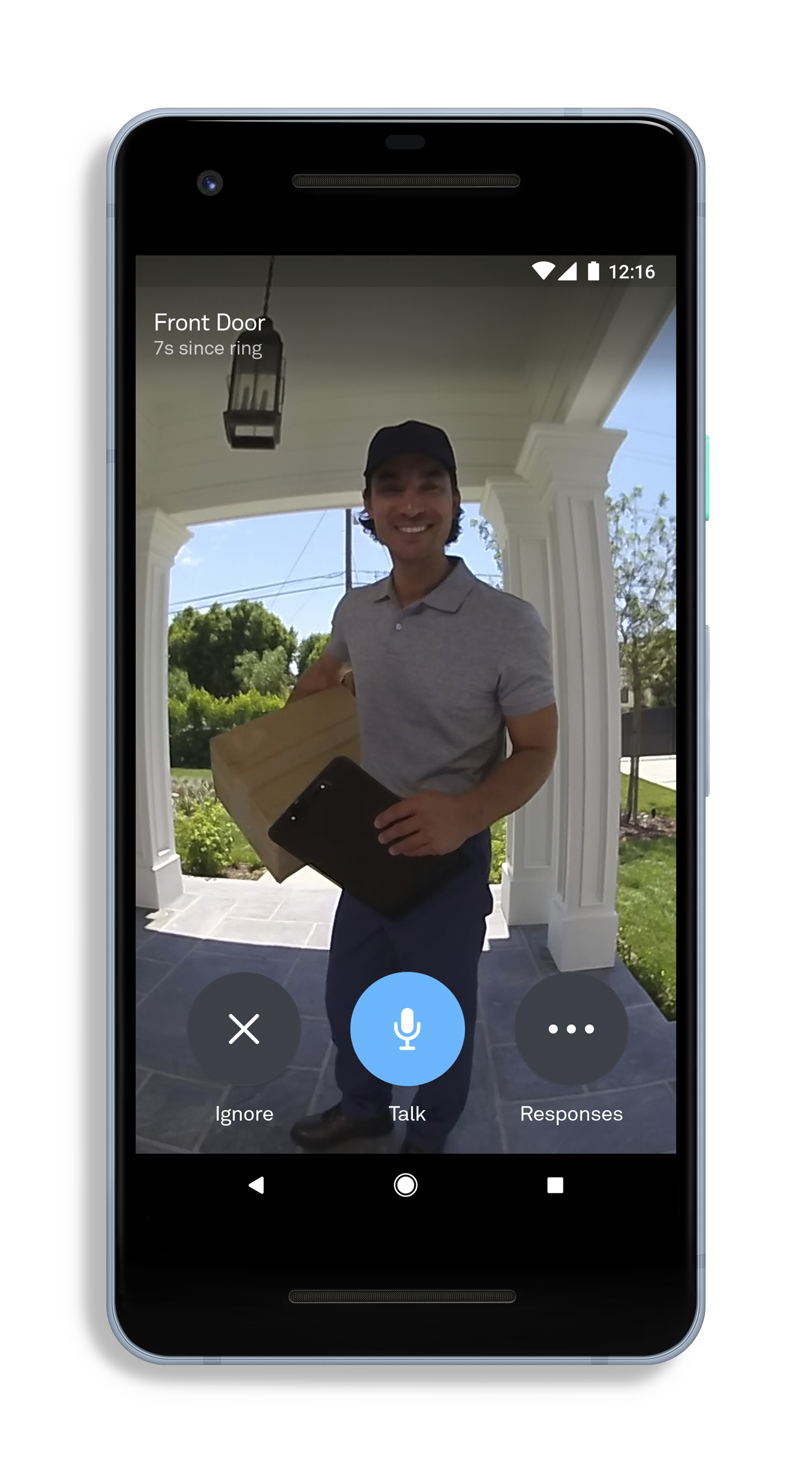 nest doorbell outdoor